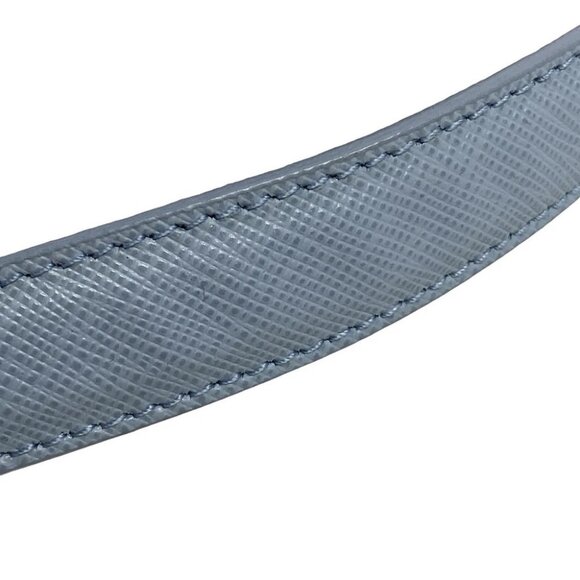 PRADA Duetto 1BH038 Light Blue Nylon Leather - Handbag - Picture 8 of 14